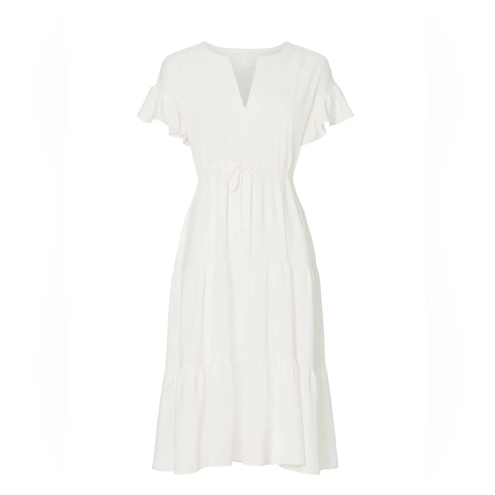 Amanda Uprichard White Pegasus Dress
